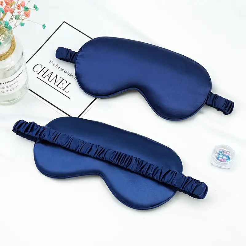 Silk Travel Sleep Mask | Luxurious Eye Sleep Mask - Ouro Ring